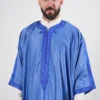 Blue gandoura handmade