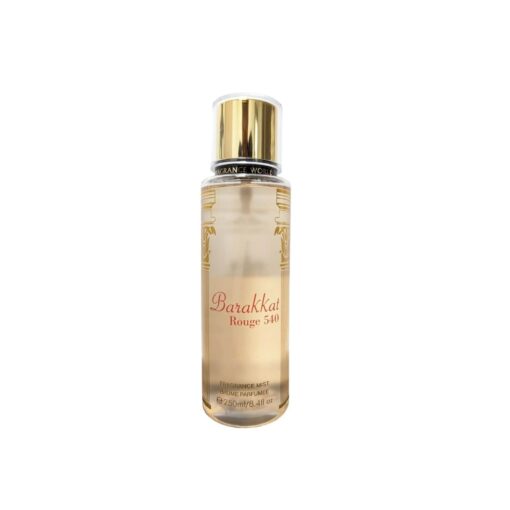 Barakat Rouge 540 Body Mist by Fragrance World 250ml
