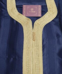 Moroccan Gandoura, Jubbah Djellaba Kaftan Eid Ramadan Kandura Kamees Men Moroccan Style