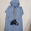 Kids' Moroccan Thobe: Wool Djellaba with Hood