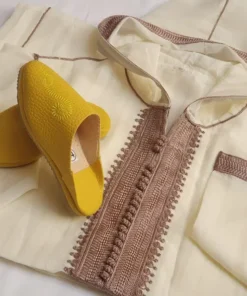 Kids' Moroccan Thobe: Sosdi Djellaba with Hood - Image 6