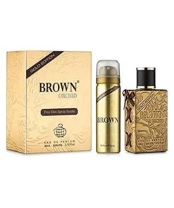Brown Orchid Gold Edition 80ml EDP Unisex Spray By Fragrance World