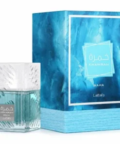 Lattafa Khamrah Waha Eau de Parfum 100ml | Fresh Woody Aromatic Unisex Perfume |