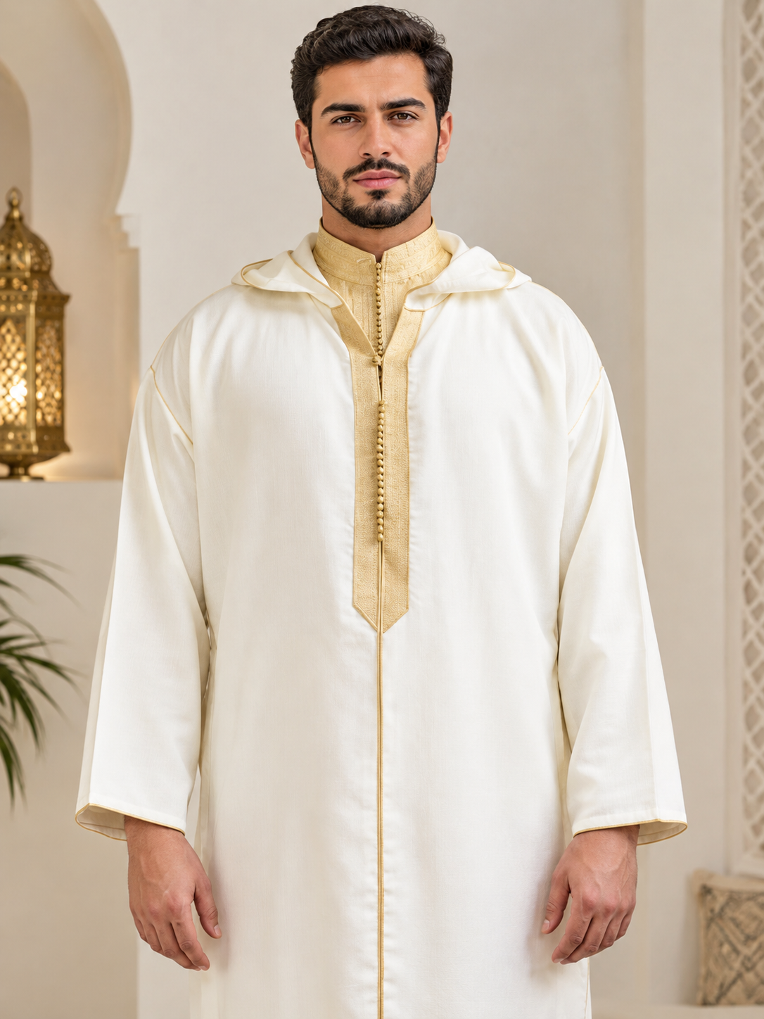 Moroccan Djellaba Hooded Thobe