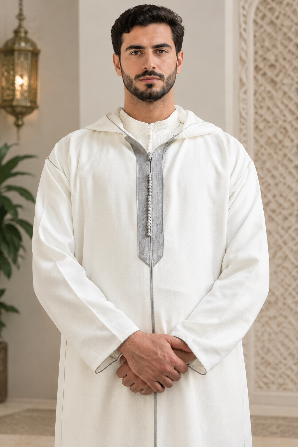 Moroccan Djellaba Hooded Thobe