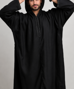 Moroccan Djellaba, Jubbah Kaftan Eid Ramadan Kandura Kamees Men Moroccan Style
