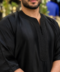 Moroccan Gandoura, Jubbah Djellaba Kaftan Eid Ramadan Kandura Kamees Men Moroccan Style