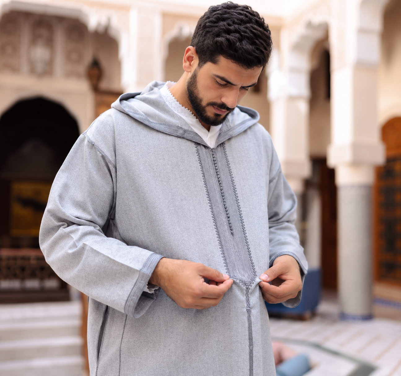 Moroccan Djellaba Hooded Thobe
