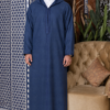 Moroccan blue djellaba