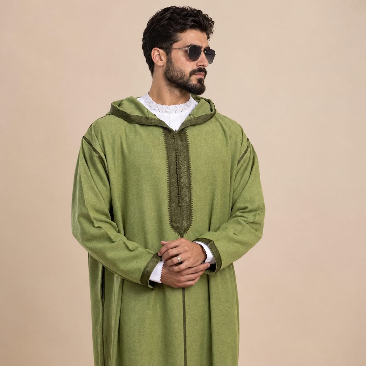 Moroccan Djellaba Hooded Thobe