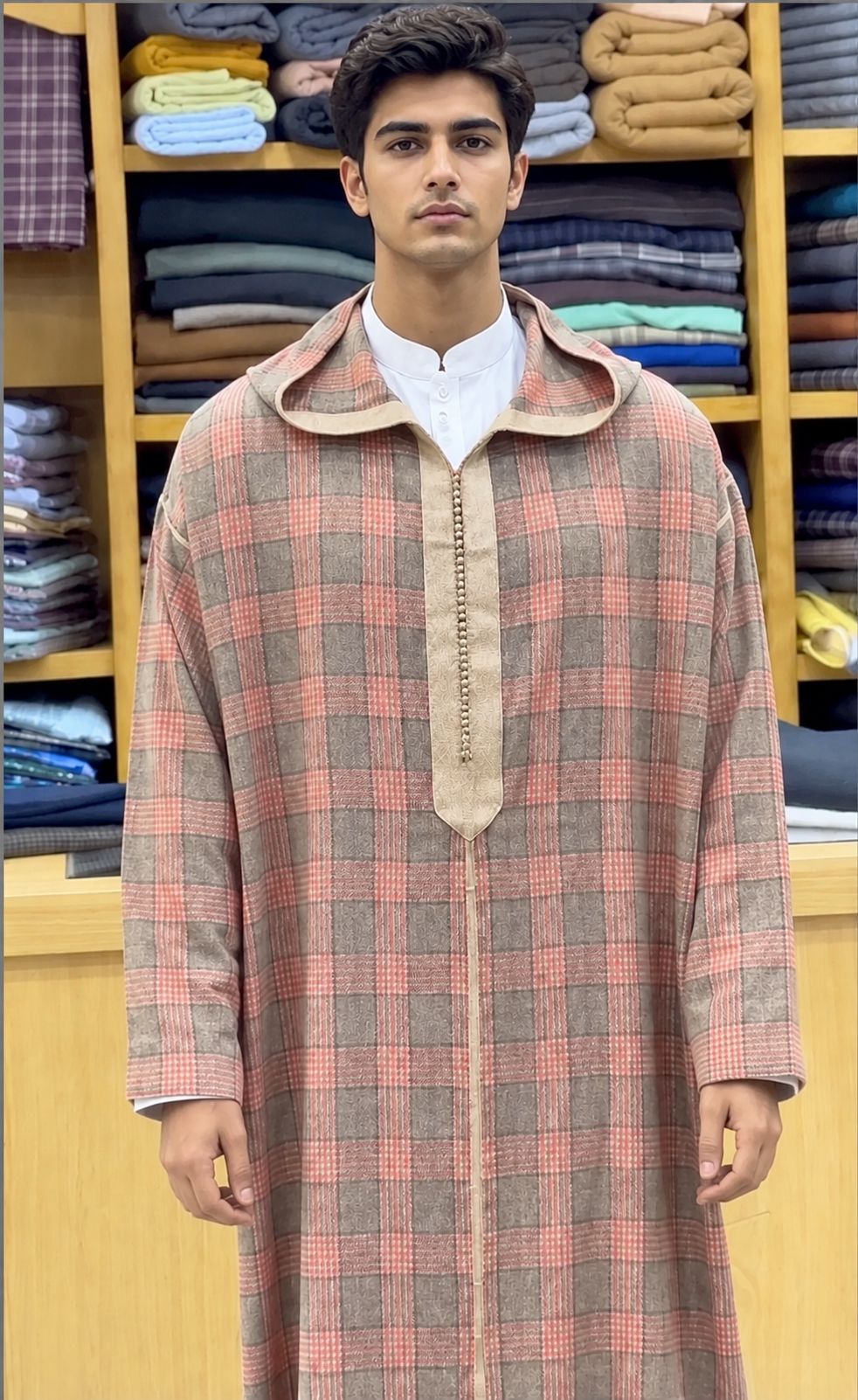 Moroccan Djellaba Hooded Thobe