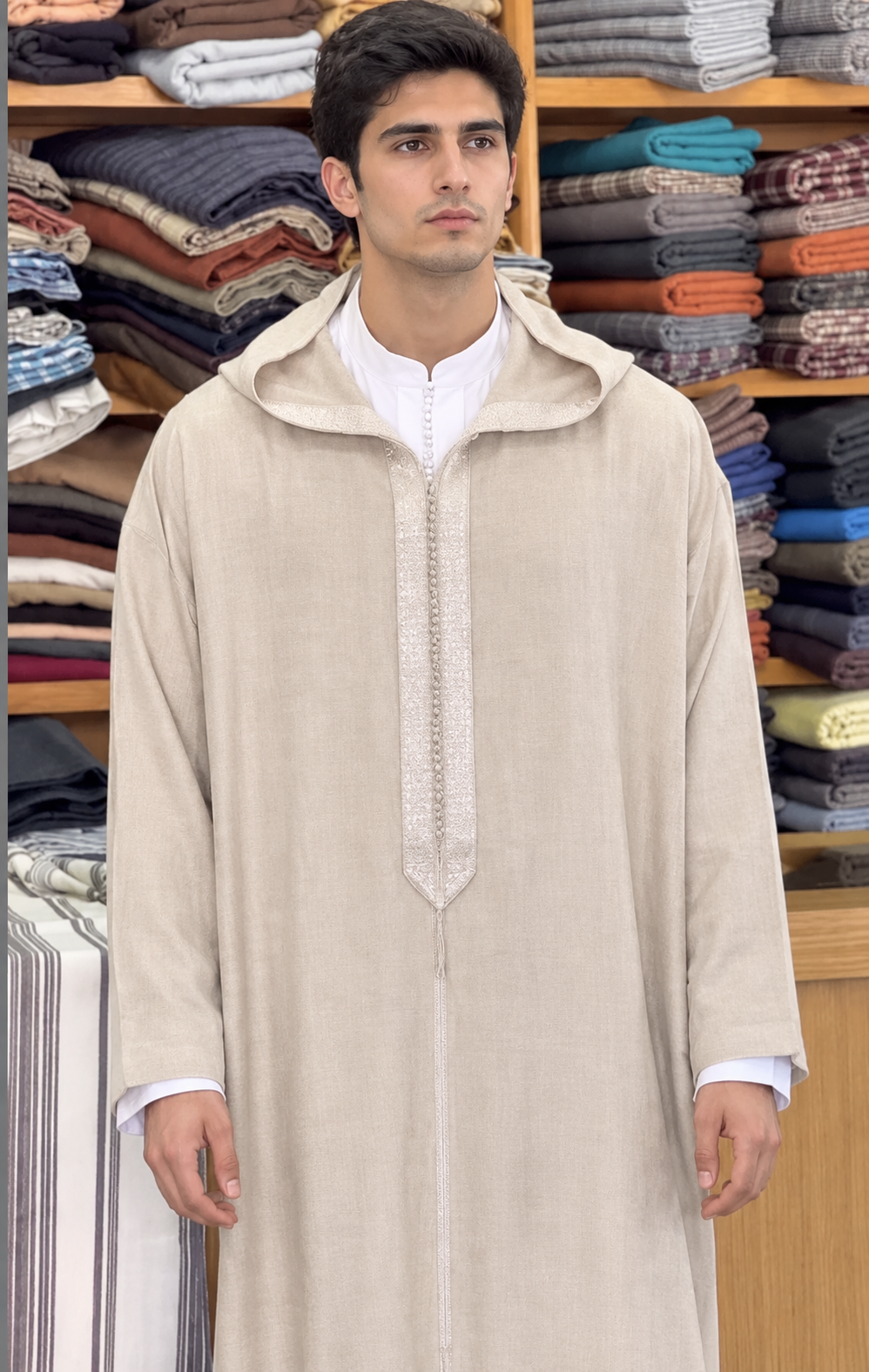 Moroccan Djellaba Hooded Thobe