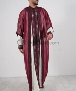 Jabador Burgundy & with 3 pcs